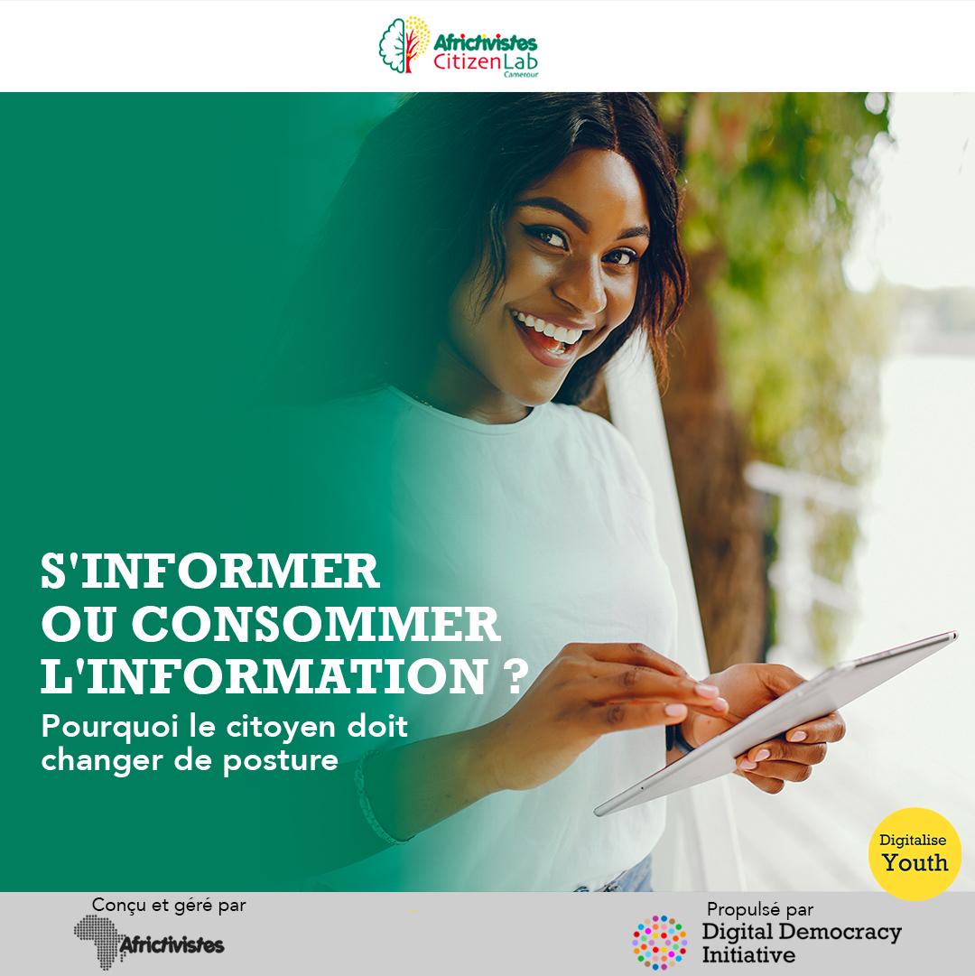 S’informer ou consommer l’information ? Pourquoi le citoyen doit changer de posture