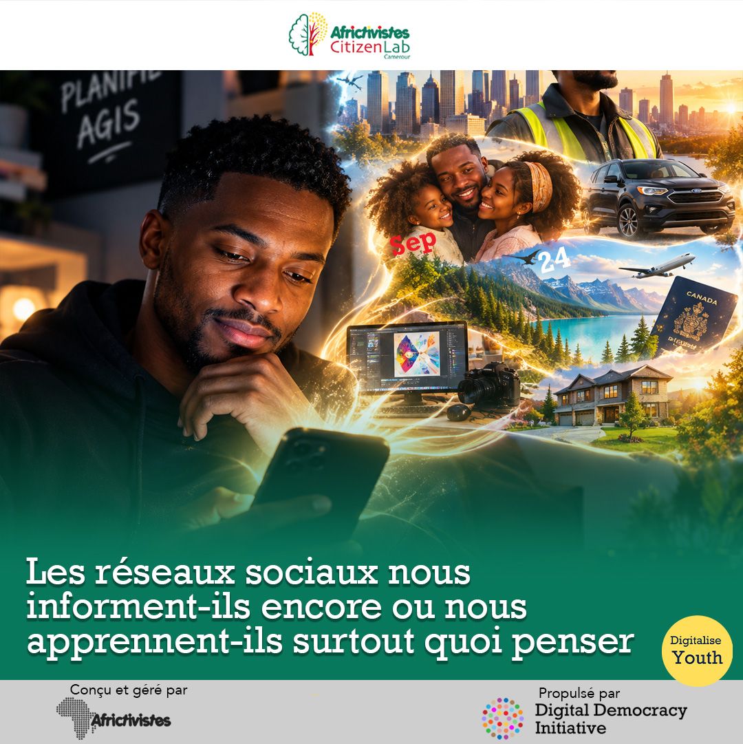 LES RÉSEAUX SOCIAUX NOUS INFORMENT-ILS ENCOREOU NOUS APPRENNENT-ILS SURTOUT QUOI PENSER ?