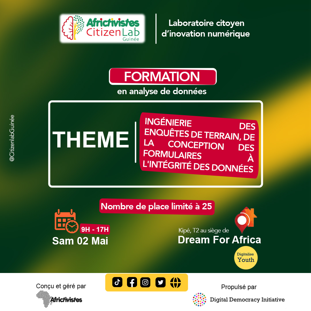 Formation en analyse de données