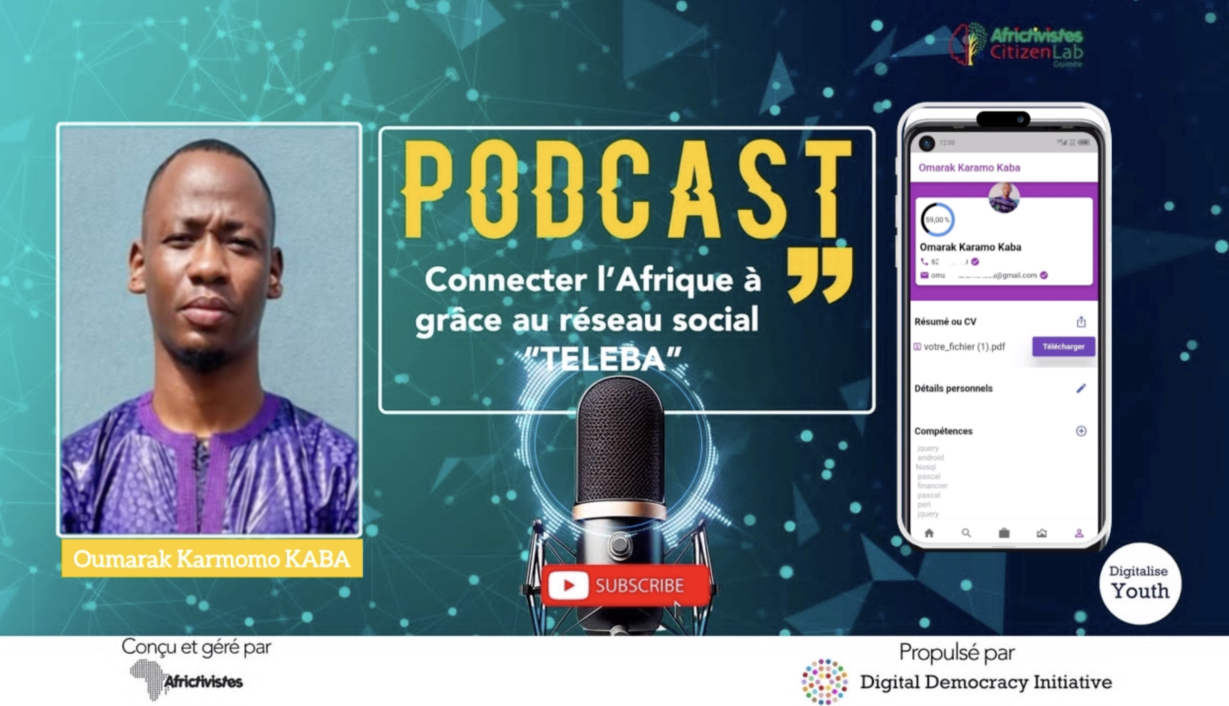 Connecter l’Afrique grâce au réseau social « Téléba », c’est bien possible.