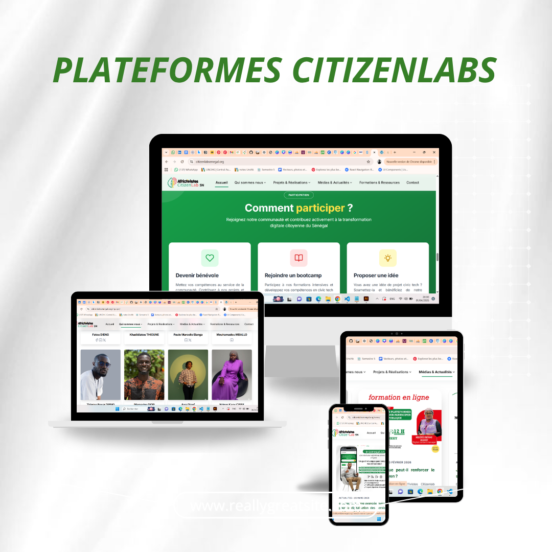 Déploiement des plateformes CitizenLabs