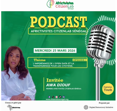 Thème : L’IMPORTANCE DE L’OPEN DATA ET LA TRANSPARENCE POUR LES CITOYENS.