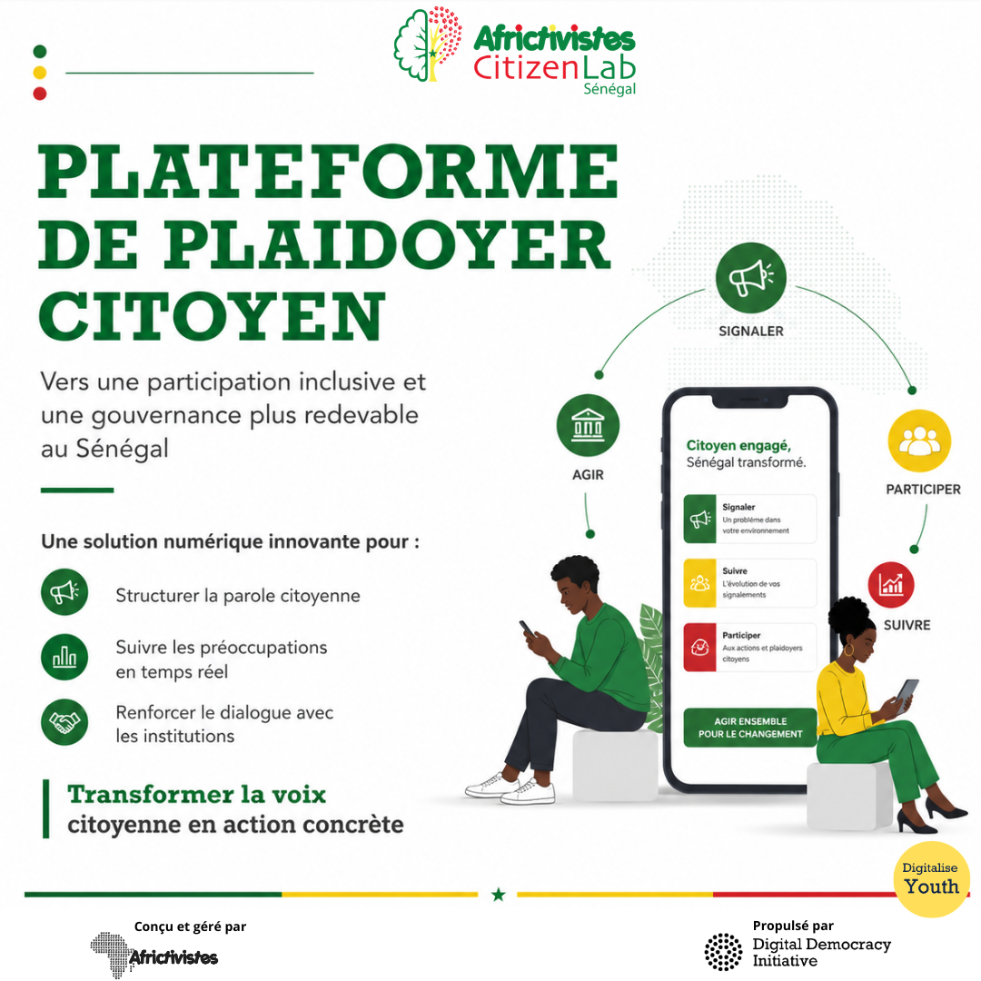 Plateforme de plaidoyer citoyen : vers une participation inclusive et une gouvernance plus redevable au Sénégal