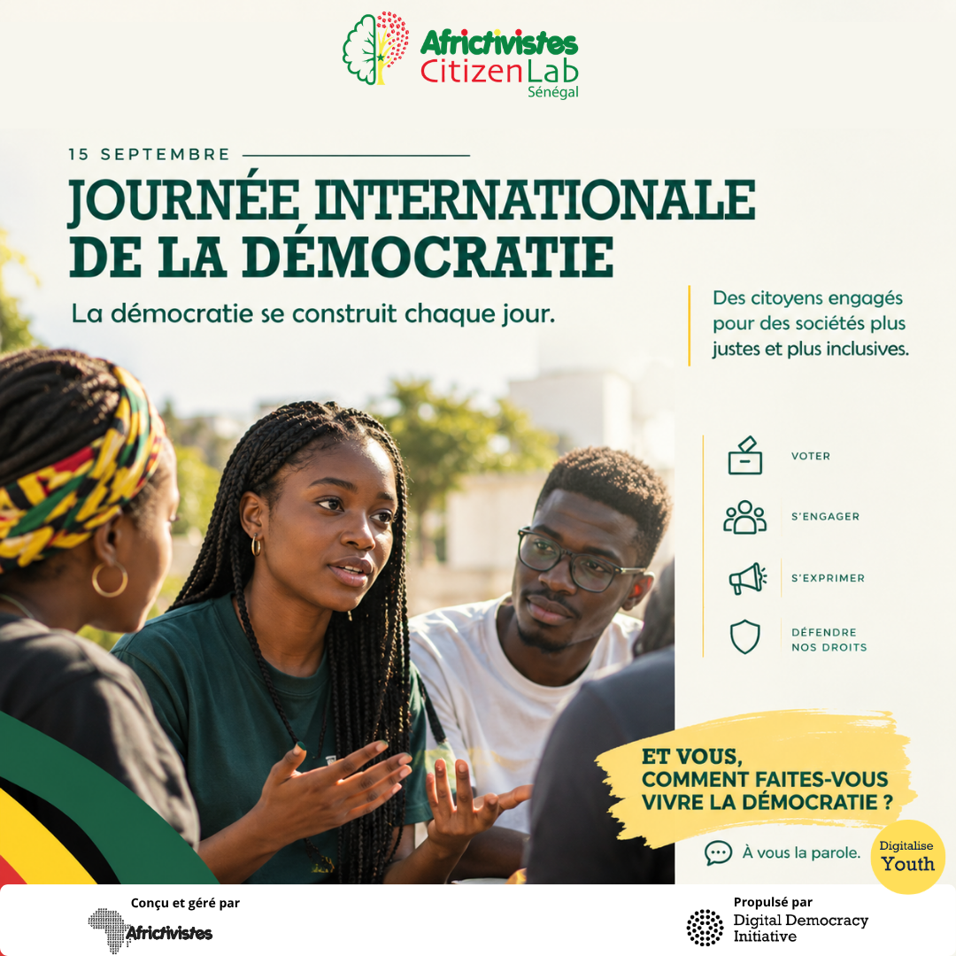 Journée internationale de la démocratie : faire vivre la citoyenneté au quotidien