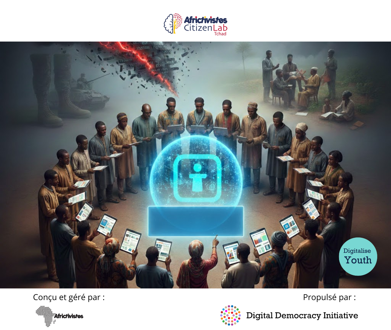 Entre bruits de bottes et tempêtes informationnelles : Africtivistes comme rempart citoyen au Tchad