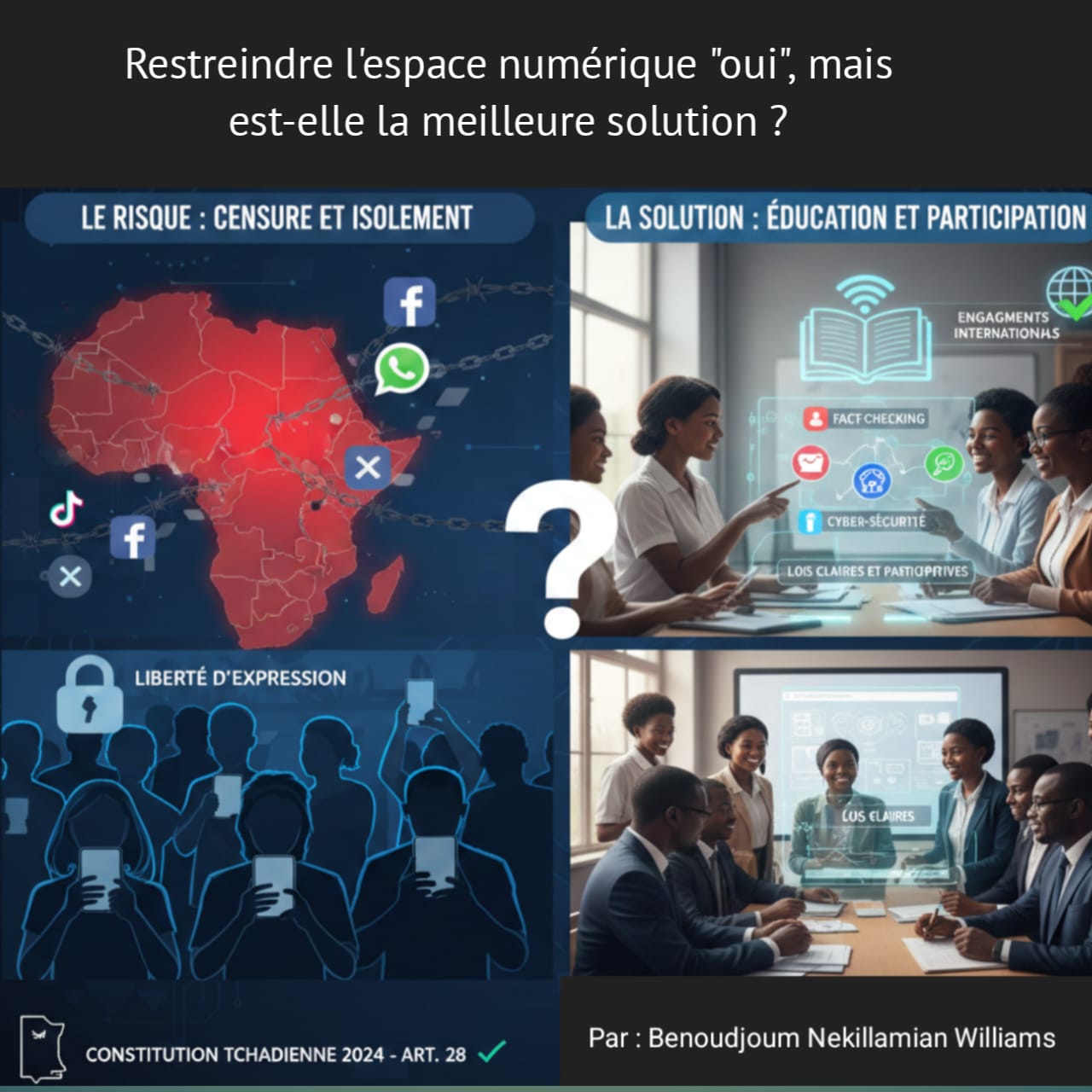 Restreindre l’espace numérique possible, mais est-elle la meilleure solution ?